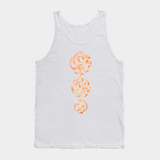 Tribal Fire Circles Tank Top